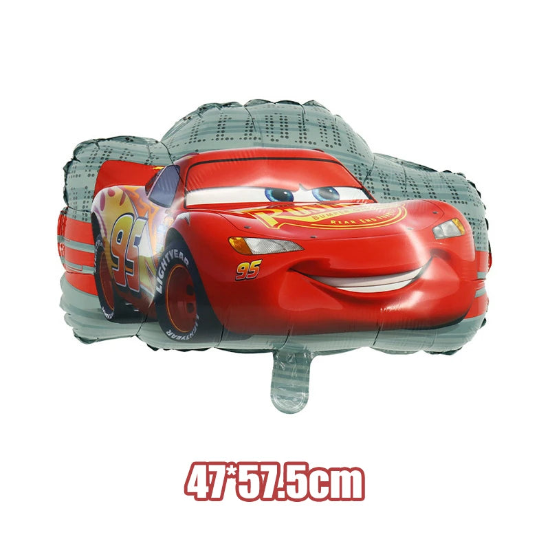 Disney Cars Birthday Decoration Cartoon Lightning Mcqueen Party Paper Plates Napkins Cups Balloon Event Supplies Baby Shower Kid