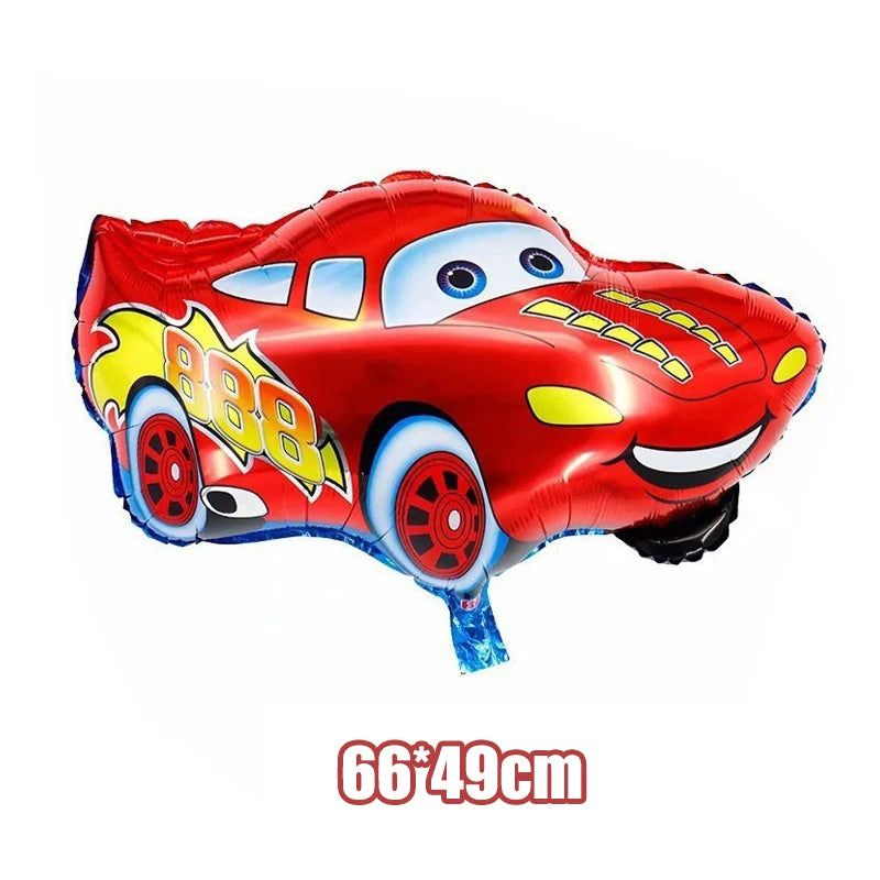 Disney Cars Birthday Decoration Cartoon Lightning Mcqueen Party Paper Plates Napkins Cups Balloon Event Supplies Baby Shower Kid