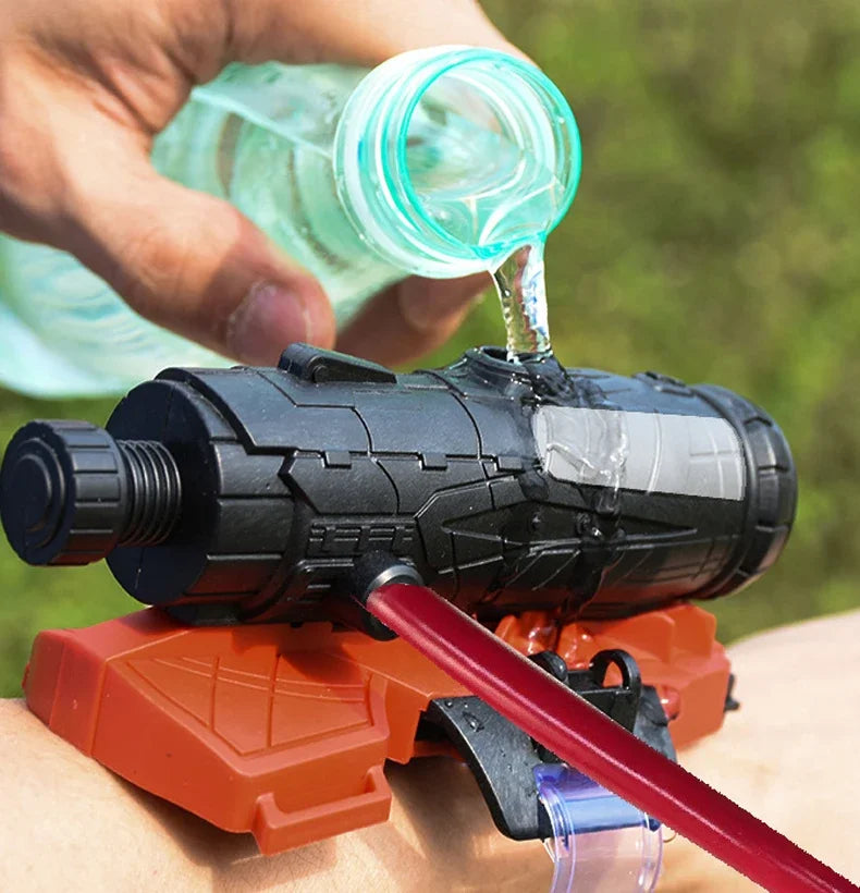 Anime Figure Toy Wrist Launcher Water Gun Spider-man Cosplay Glove Launcher Children's Water Toys Halloween Funny  Boys Gift